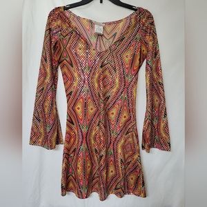 CALIFORNIA COSTUME Retro Costume Dress Size 3-5